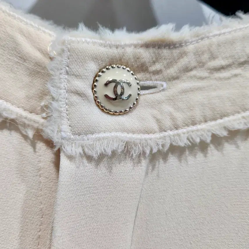 [SOLD OUT] 샤넬 아이보리 플리츠 원피스 34 정품