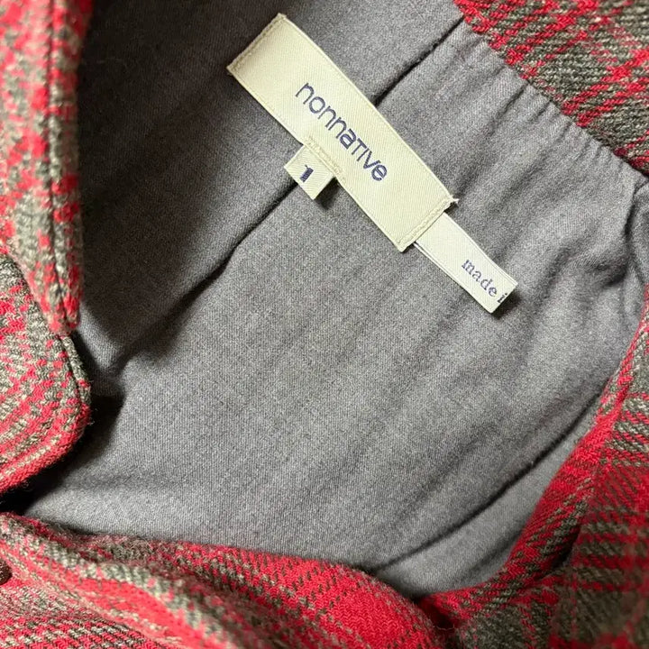 [BUNJANG] Nonnative Check Pattern Jacket / 논네이티브 체크패턴 자켓