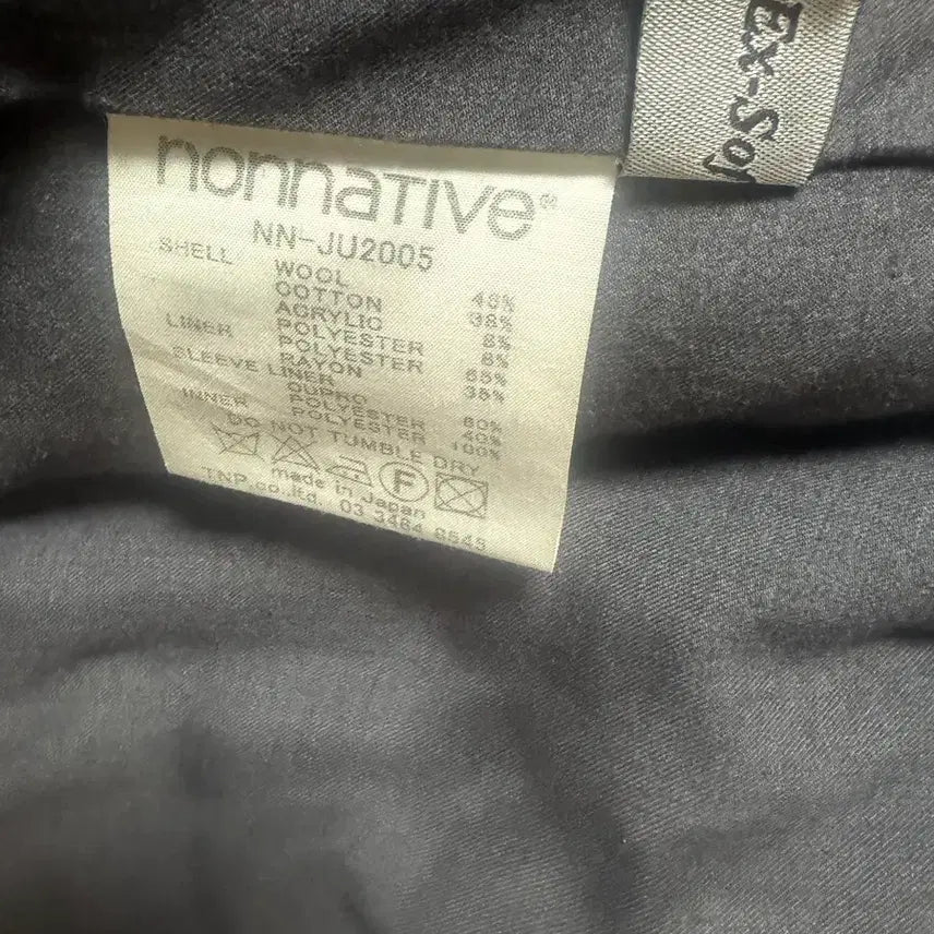 [BUNJANG] Nonnative Check Pattern Jacket / 논네이티브 체크패턴 자켓