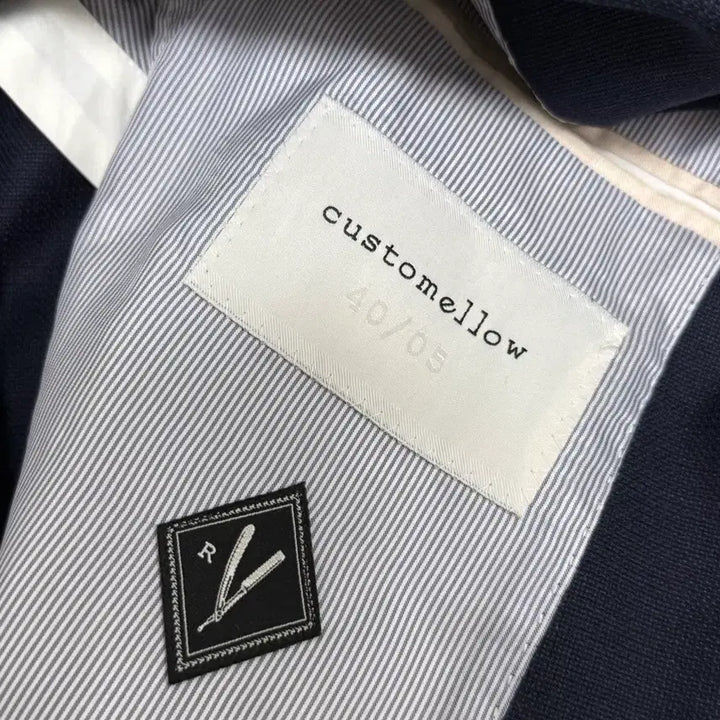 [BUNJANG] Customellow Navy Blazer Jacket (Men&