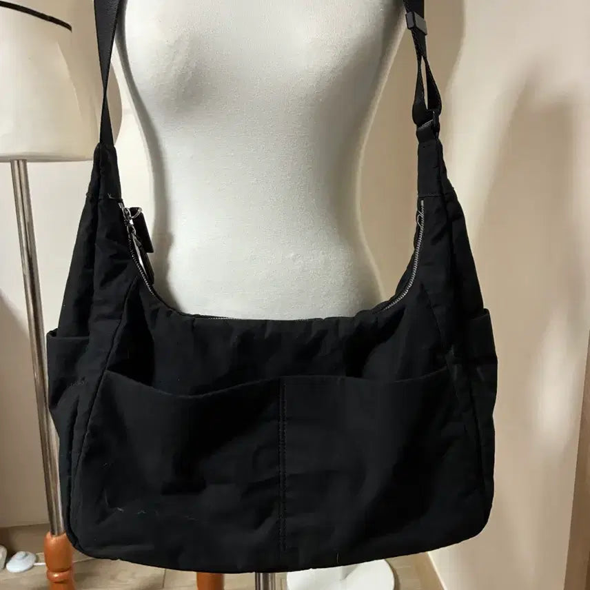 [BUNJANG] Daks Black Shoulder Crossbody Bag / 닥스 블랙 숄더 크로스백