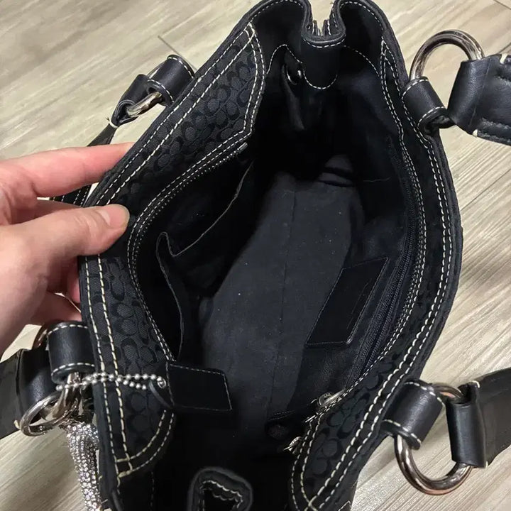 [BUNJANG] Coach Y2K Stitch Point Tote Bag / 코치 토트백