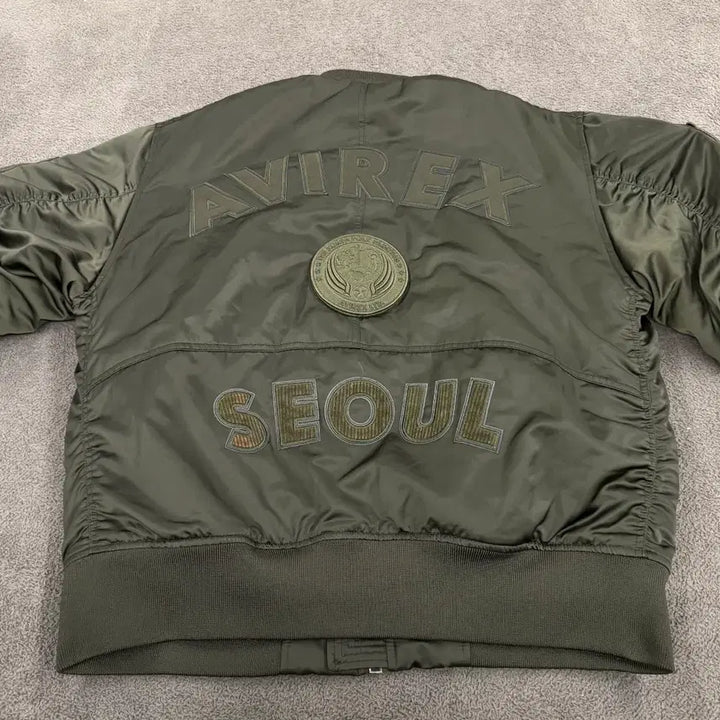 [BUNJANG] AVIREX SEOUL MA-1 Jacket / [정품/L] 아비렉스 AVIREX SEOUL MA-1JACKET