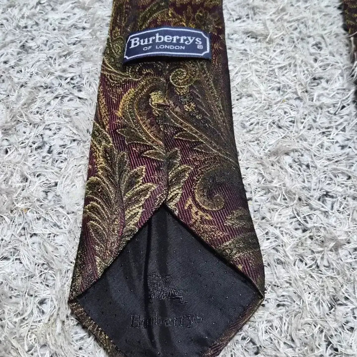 [BUNJANG] Burberry Paisley Pattern Necktie / 버버리Burberry 페이즐리 패턴 넥타이 Free - N56