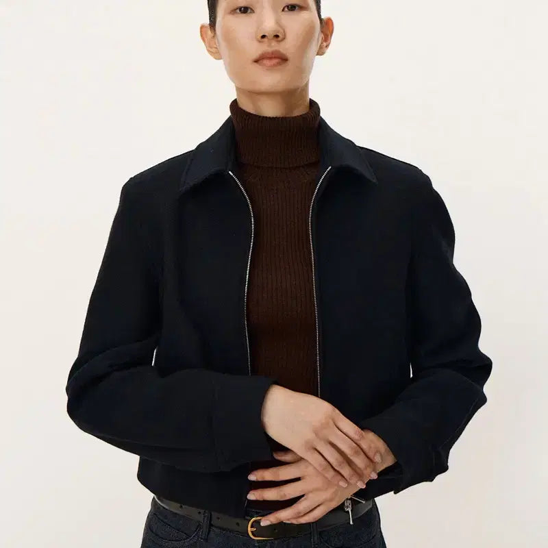 [BUNJANG] Pottery Woman Wool Jacket (Size 1) / 포터리 우먼 울 자켓 1사이즈