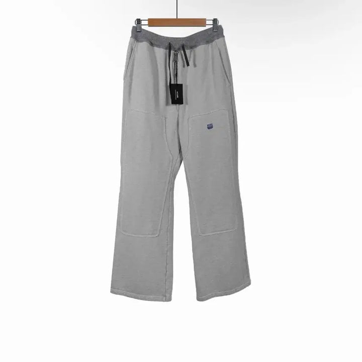 [SOLD OUT] [4] 캐피탈 탑 플리스 지퍼 니 플레어 스웨트 트레이닝 팬츠 키나리