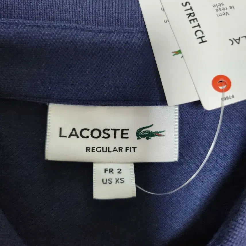 [BUNJANG] Lacoste Navy Polo Shirt / 라코스테 네이비 카라 반팔 티셔츠 S-M