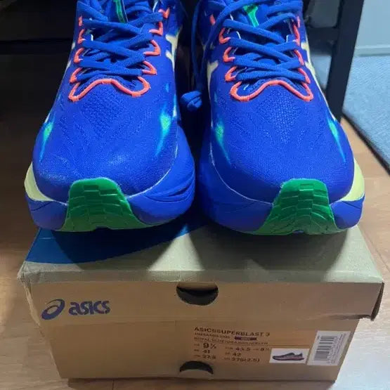 [BUNJANG] Asics Superblast 3 Running Shoes Blue / 아식스 슈퍼블라스트3 운동화 블루