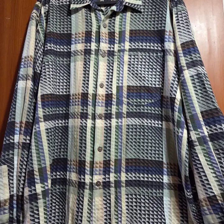 [BUNJANG] Missoni Check Pattern Shirt / 미쏘니 체크 패턴 남방 셔츠