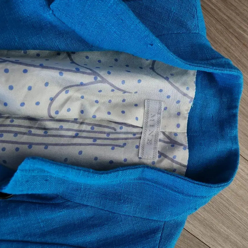 [SOLD OUT] 한섬 마인 블루 린넨 자켓 55