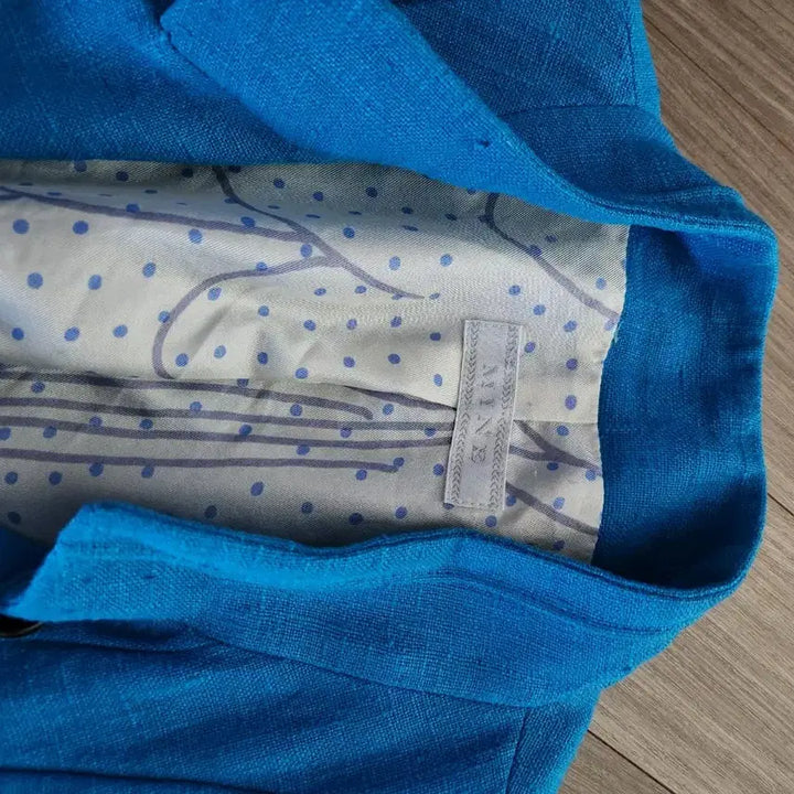 [SOLD OUT] 한섬 마인 블루 린넨 자켓 55
