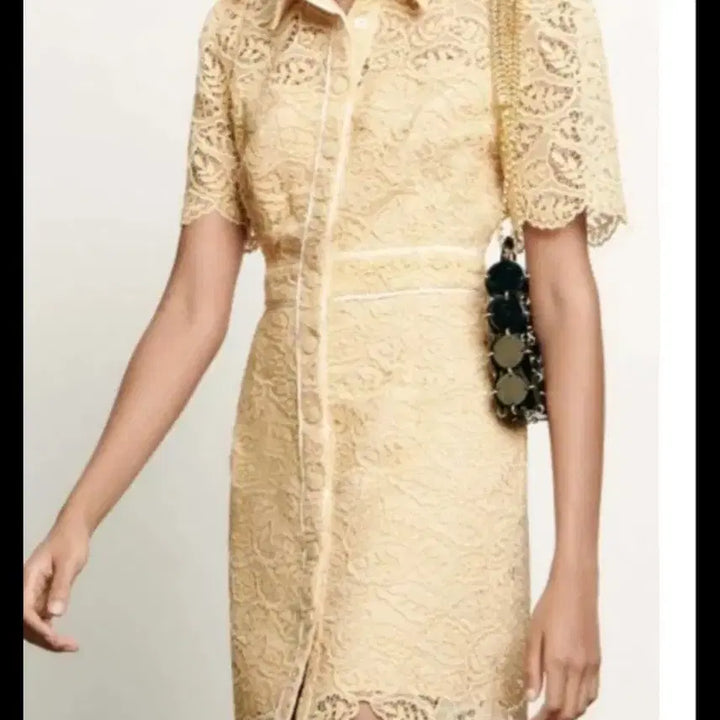 [BUNJANG] Sandro Lace Dress 36 / 산드로 레이스원피스 36