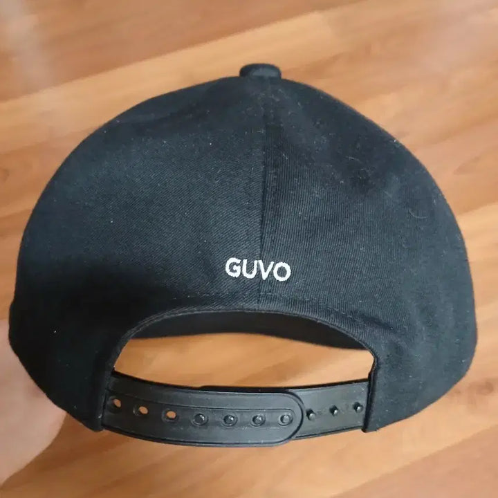 [BUNJANG] GUVO Black Snapback Cap / GUVO 구보 모자