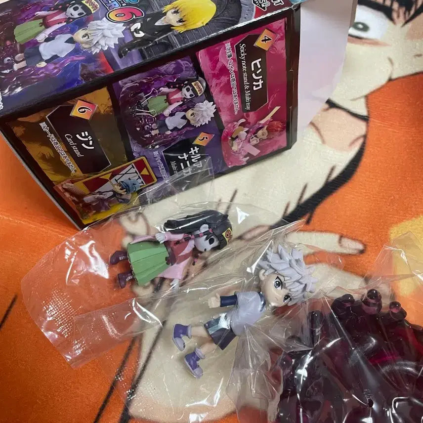 [BUNJANG] Hunter x Hunter Re-Ment Desktop Figure Killua &amp; Nanika / 헌터x헌터 리멘트 데스크탑6 키르아 나니카