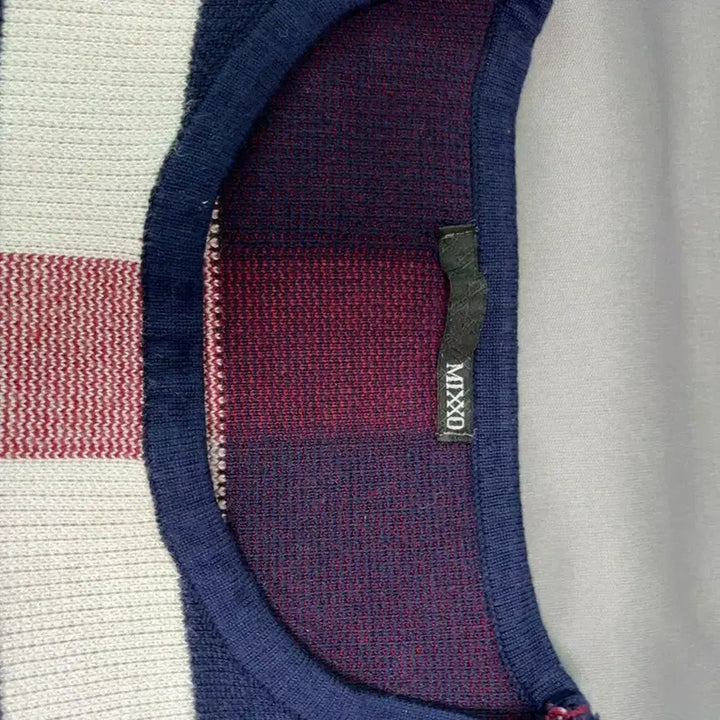 [BUNJANG] MIXXO 도톰 체크 니트 / MIXXO 도톰 체크 니트