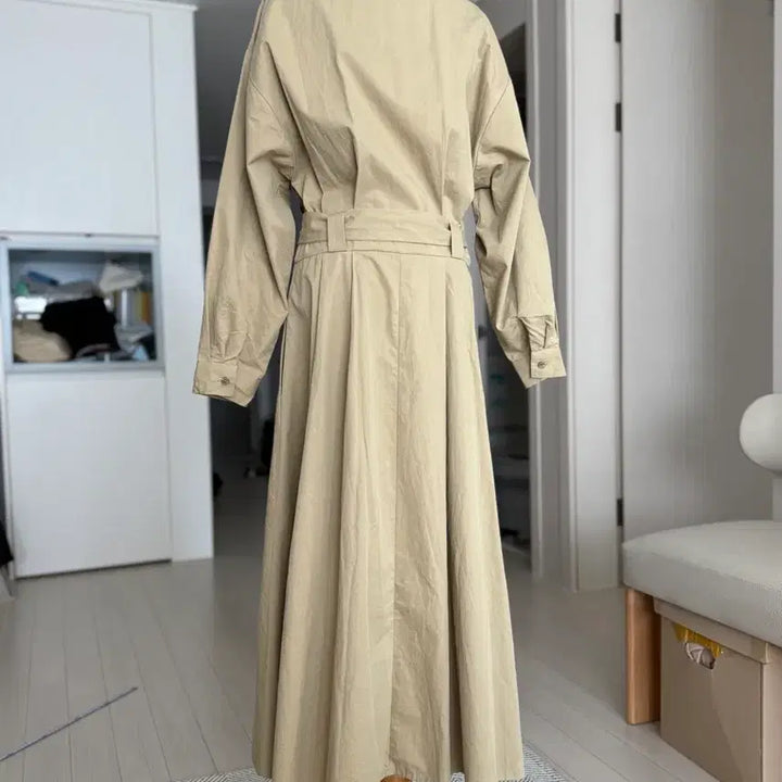 [BUNJANG] Ginnt Beige Cotton Dress / Ginnt 베이지 코튼 드레스/S-M