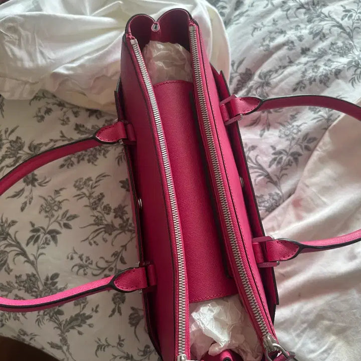 [BUNJANG] MCM Pink Tote Bag / MCM 핑크 토트백 가방