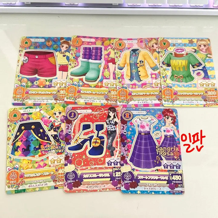 [BUNJANG] Aikatsu! Pripara! Starpara Card Ichigo Yurika Lala / 아이엠스타 아이카츠 프리파라 카츠파라 스타파라 카드 이치고 유리카 라라