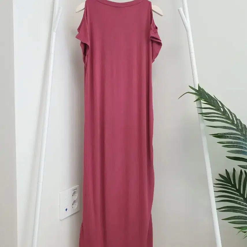 [BUNJANG] DKNY Side Shirring Long Dress / DKNY 사이드셔링 롱원피스