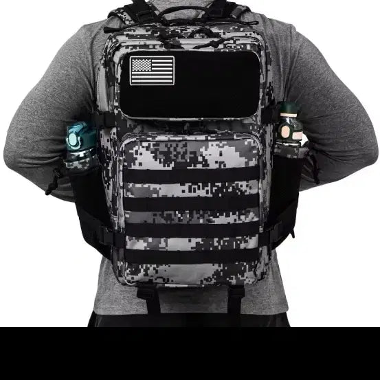 [BUNJANG] Camouflage Tactical Backpack / 카모 가방