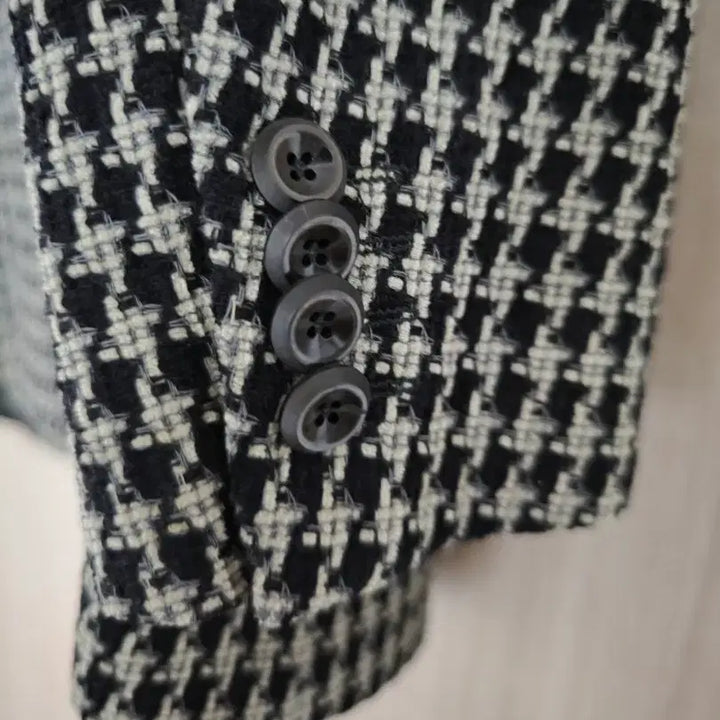 [BUNJANG] Emporio Armani Houndstooth Check Blazer (Size 50) / 엠포리오 아르마니 정품 남자 하운드투스 체크 블레이저 50
