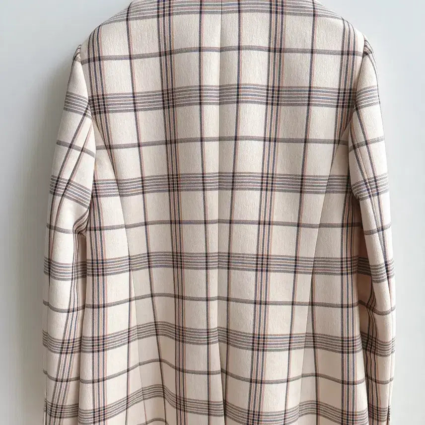 [BUNJANG] Maje Check Jacket (Size 38) / 마쥬 체크 자켓 38