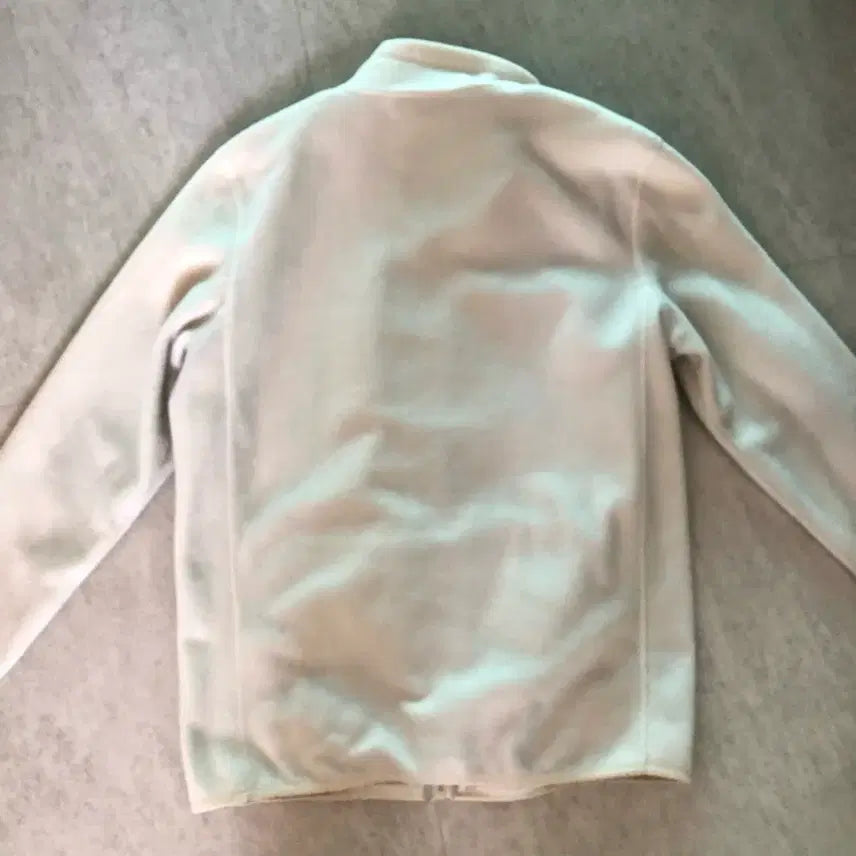 [BUNJANG] Unlimit Basic Fleece Jacket Ivory / 언리미트 베이직 플리스 자켓 후리스 아이보리