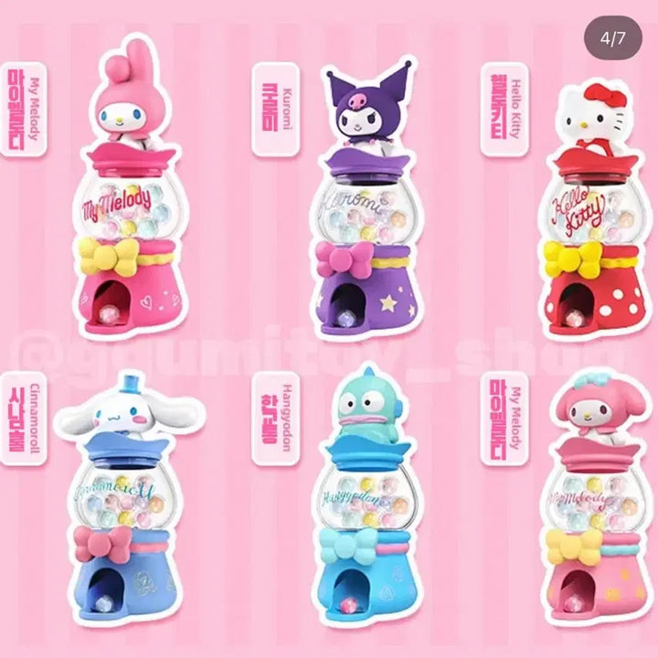[BUNJANG] Sanrio Gacha Machine Figure / 산리오 가챠 머신 피규어