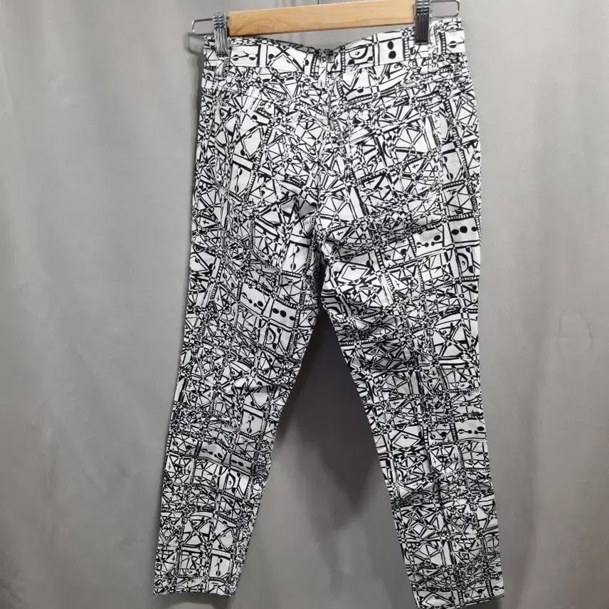 [BUNJANG] Stile Benetton Patterned Slacks (Size 42) / Stile Benetton 패턴 바지 (42)