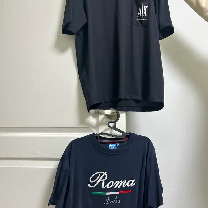 [SOLD OUT] 알마니 익스체인지 AX 티셔츠 / Roma 티셔츠 네이