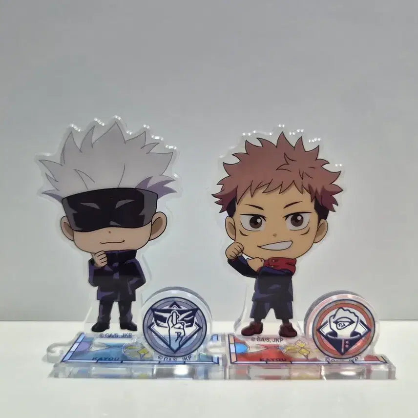 [BUNJANG] Jujutsu Kaisen Gojo &amp; Yuji Acrylic Stand Bundle / 주술회전 고죠&amp;유지 카유 아크릴