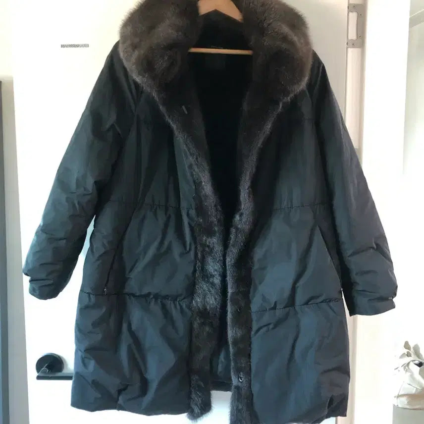 [BUNJANG] Chatelaine Natural Fur Down Padding Jacket / 샤트렌 천연모피 오리털 패딩 100사이즈