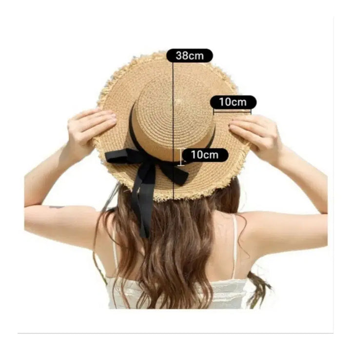 [BUNJANG] Straw Hat / 휴양지 바캉스 밀짚모자