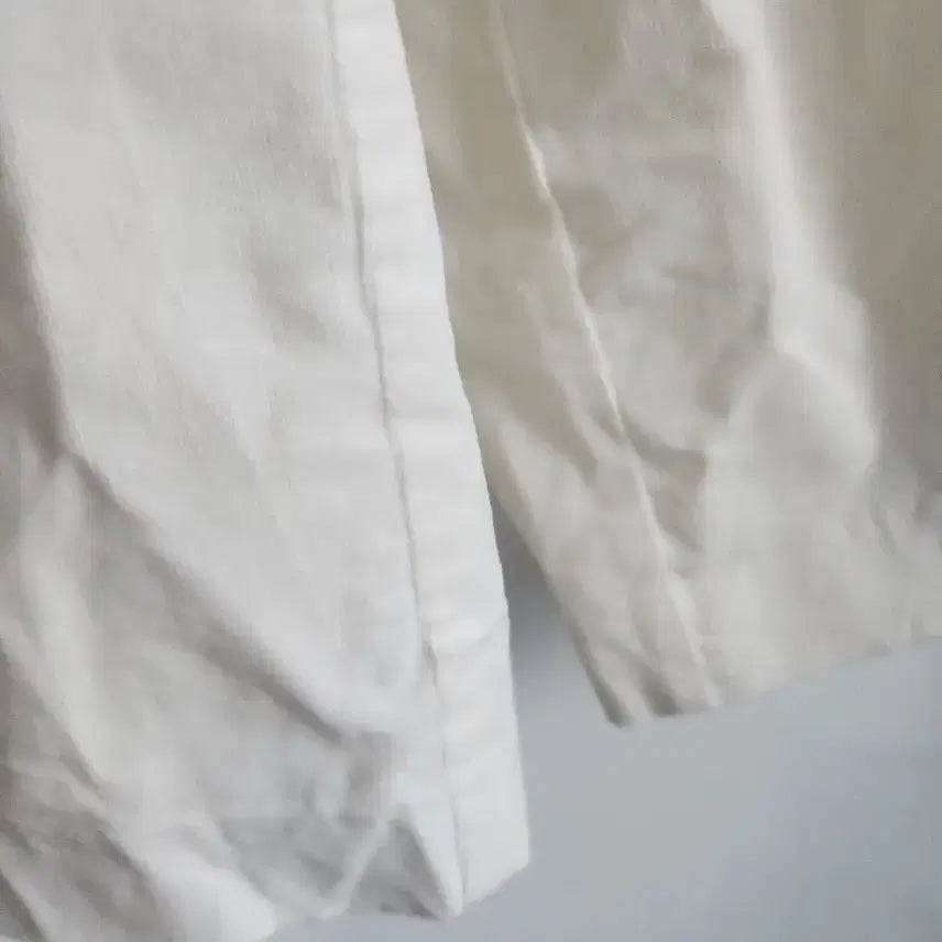[BUNJANG] White Wide Skirt Pants / 새상품급))화이트. 와이드 치마바지