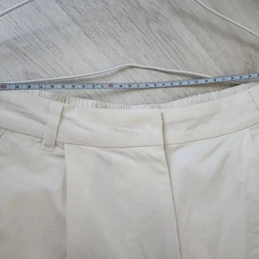 [BUNJANG] White Wide Skirt Pants / 새상품급))화이트. 와이드 치마바지