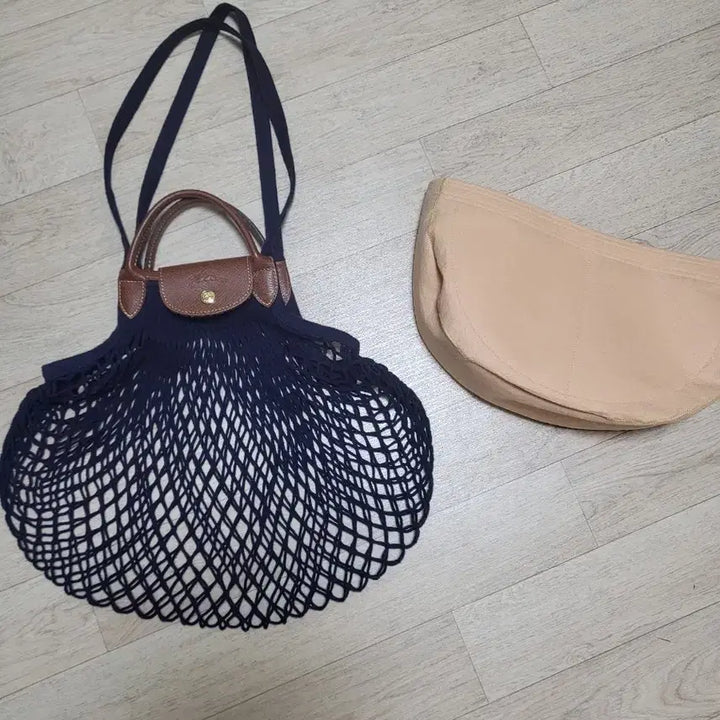 [SOLD OUT] 정품 롱샴 Filet 네트백 L