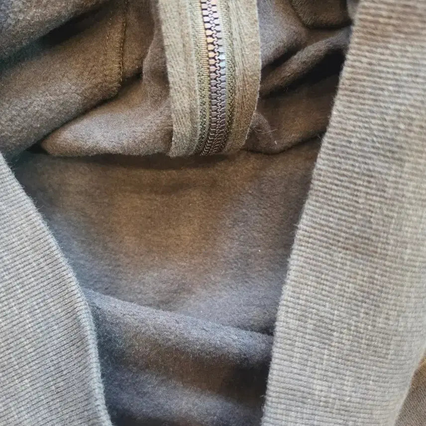 [BUNJANG] Superdry Olive Hooded Zip-up L / 슈퍼드라이 올리브 후드 집업 L
