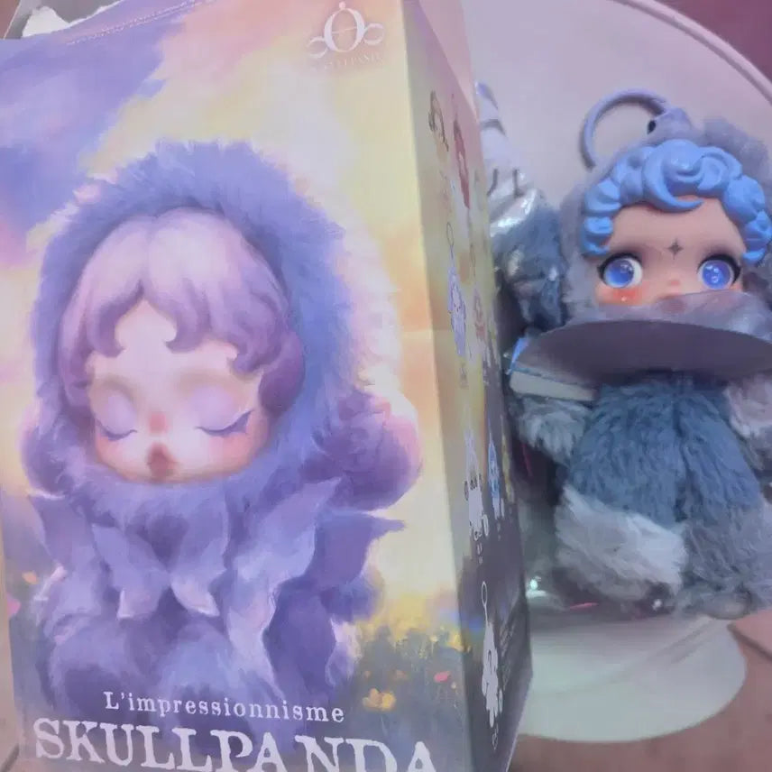 [SOLD OUT] SKULLPANDA 인상주의 키링 인형