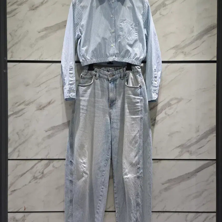 [SOLD OUT] 마쥬 크롭 셔츠