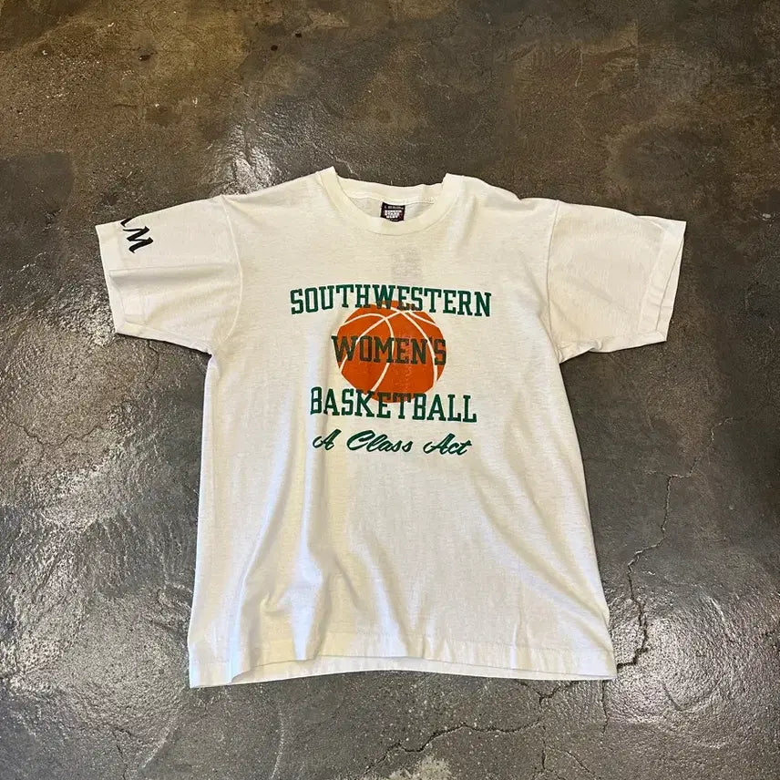 [BUNJANG] 90s Screen Stars USA Basketball Graphic T-Shirt / 90s Screen stars USA 베스킷볼 그래픽 반팔티 L