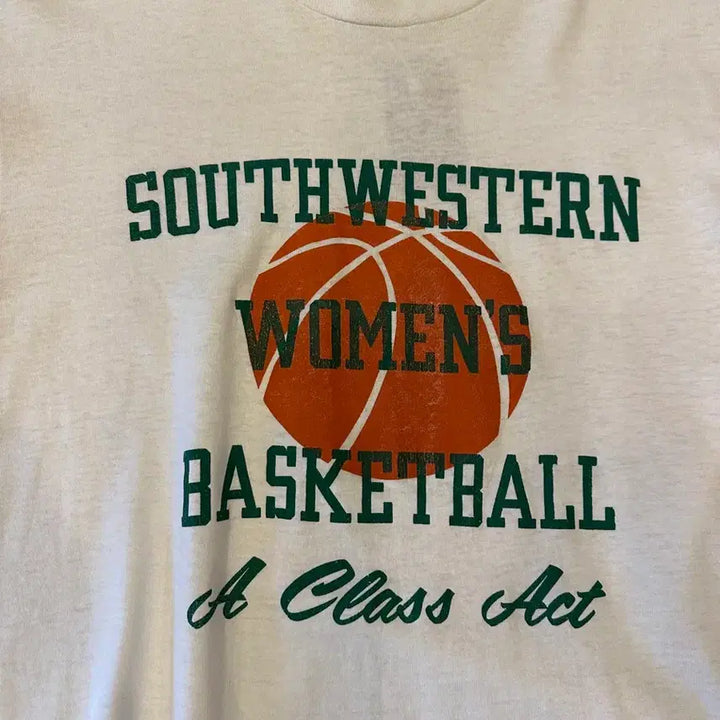 [BUNJANG] 90s Screen Stars USA Basketball Graphic T-Shirt / 90s Screen stars USA 베스킷볼 그래픽 반팔티 L