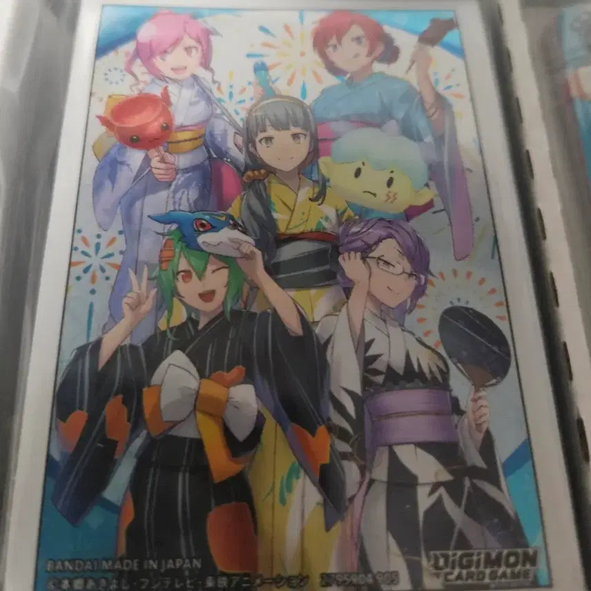 [BUNJANG] Digimon Heroines Set 2 Sleeves / 디지몬카드 히로인즈세트2 슬리브