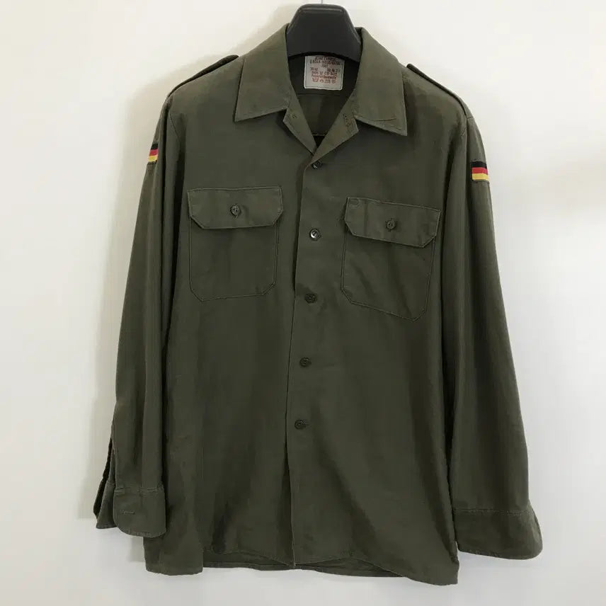 [BUNJANG] 80s 독일군 밀리터리 셔츠 [100-105] / 80s 독일군 밀리터리 셔츠 [100-105]