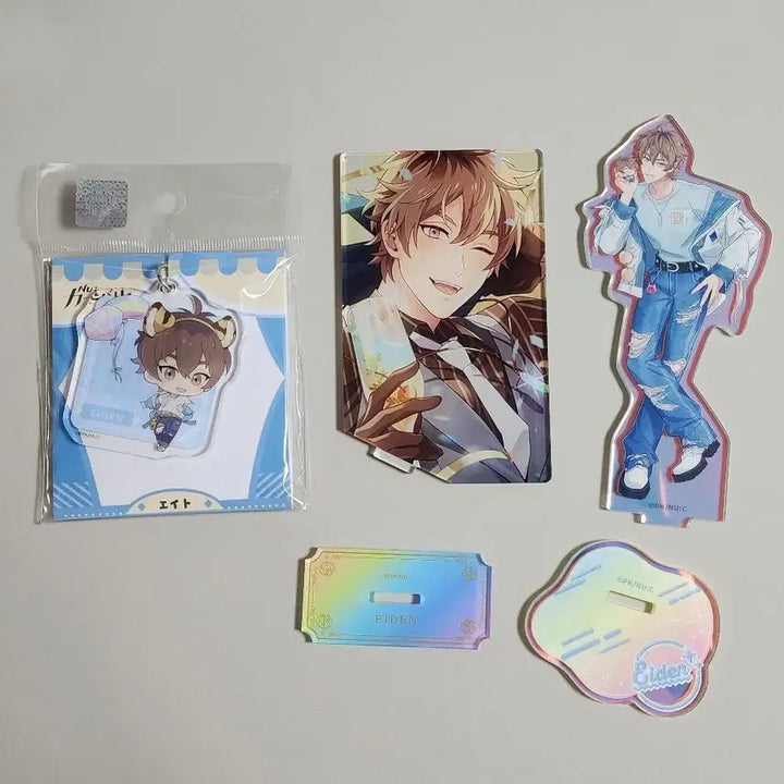 [BUNJANG] Nukarnival Ateez Bundle Set Keyring &amp; Acrylic Stand / 누카니발 에이트 굿즈 정리