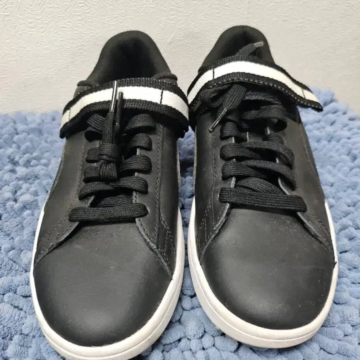 [BUNJANG] Puma Smash v2 Fresh Black Trainers 245 / 푸마 스매시 v2 프레시  블랙 트레이너  245
