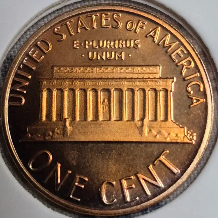 [BUNJANG] 1980s USA Lincoln Cent Proof Coin / 1980년s미국 링컨 1센트 프루프 주화