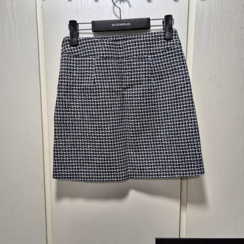 [BUNJANG] Tweed Jacket and Skirt Set / (세일)(새상품)체크 트위드 자켓 스커트 셋업