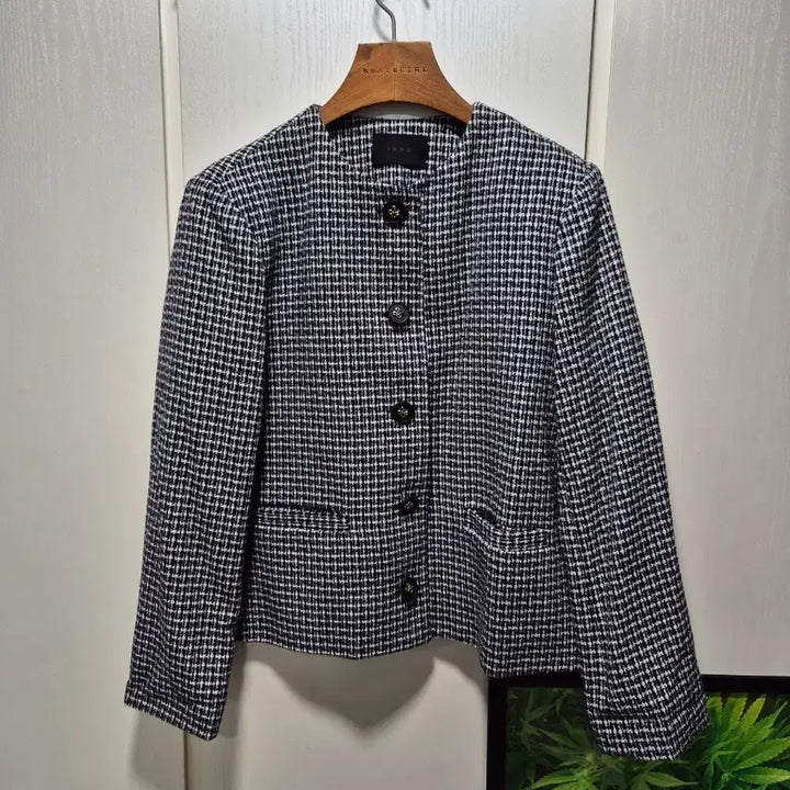 [BUNJANG] Tweed Jacket and Skirt Set / (세일)(새상품)체크 트위드 자켓 스커트 셋업