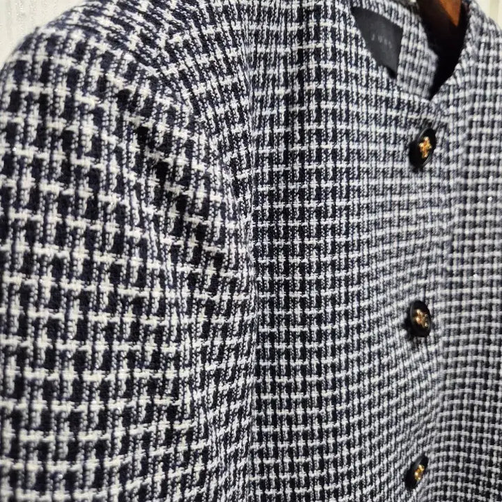 [BUNJANG] Tweed Jacket and Skirt Set / (세일)(새상품)체크 트위드 자켓 스커트 셋업