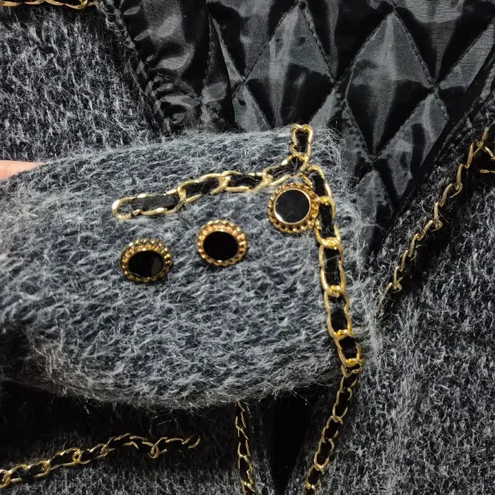 [BUNJANG] Tweed Quilted Jacket and Skirt Set / (세일)(새상품)누빔 트위드 셋업 자켓 스커트